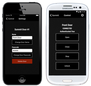 Home Automation Application on iOS and Android