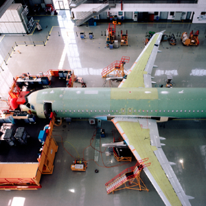 Large-scale Airplane Assembly