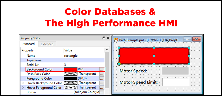 Getting Started with WinCC OA: Part 9 - Color Database and High Performance Best Practices