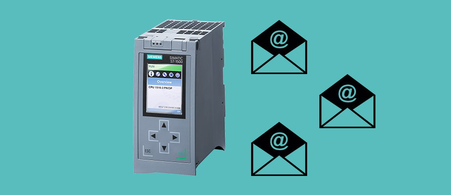 Sending Emails with a Siemens 1500 PLC