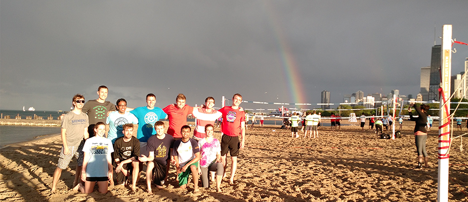 DMC Chicago Gets Competitive With Beach Volleyball