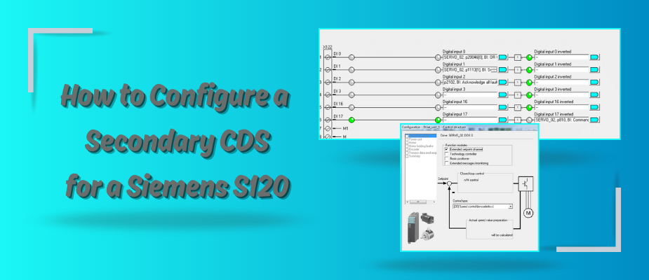 How to Configure a Secondary CDS for a Siemens S120
