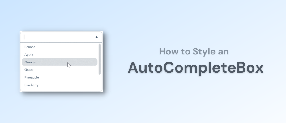 How to Style an AutoCompleteBox
