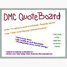 DMC Quote Board - September 2013