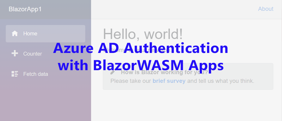 Azure AD Authentication with BlazorWASM using OAuth2