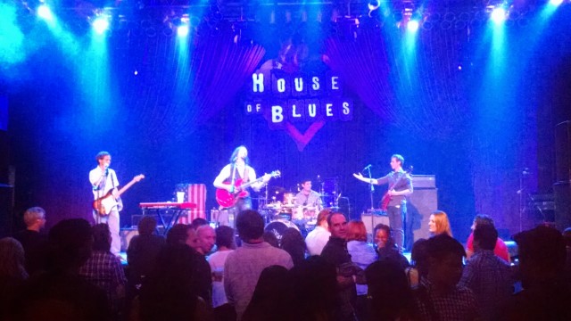 Guitarist of One Season plays at the House of Blues.