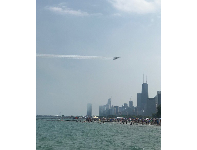 Chicago Air and Water Show Thunderbirds