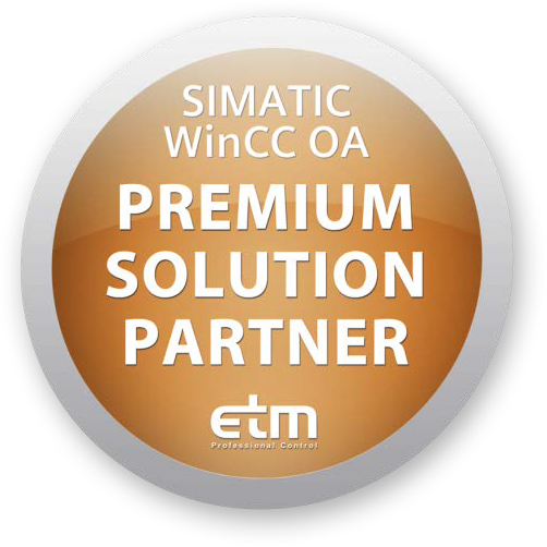 SIMATIC WinCC OA Premium Solution Partner Logo