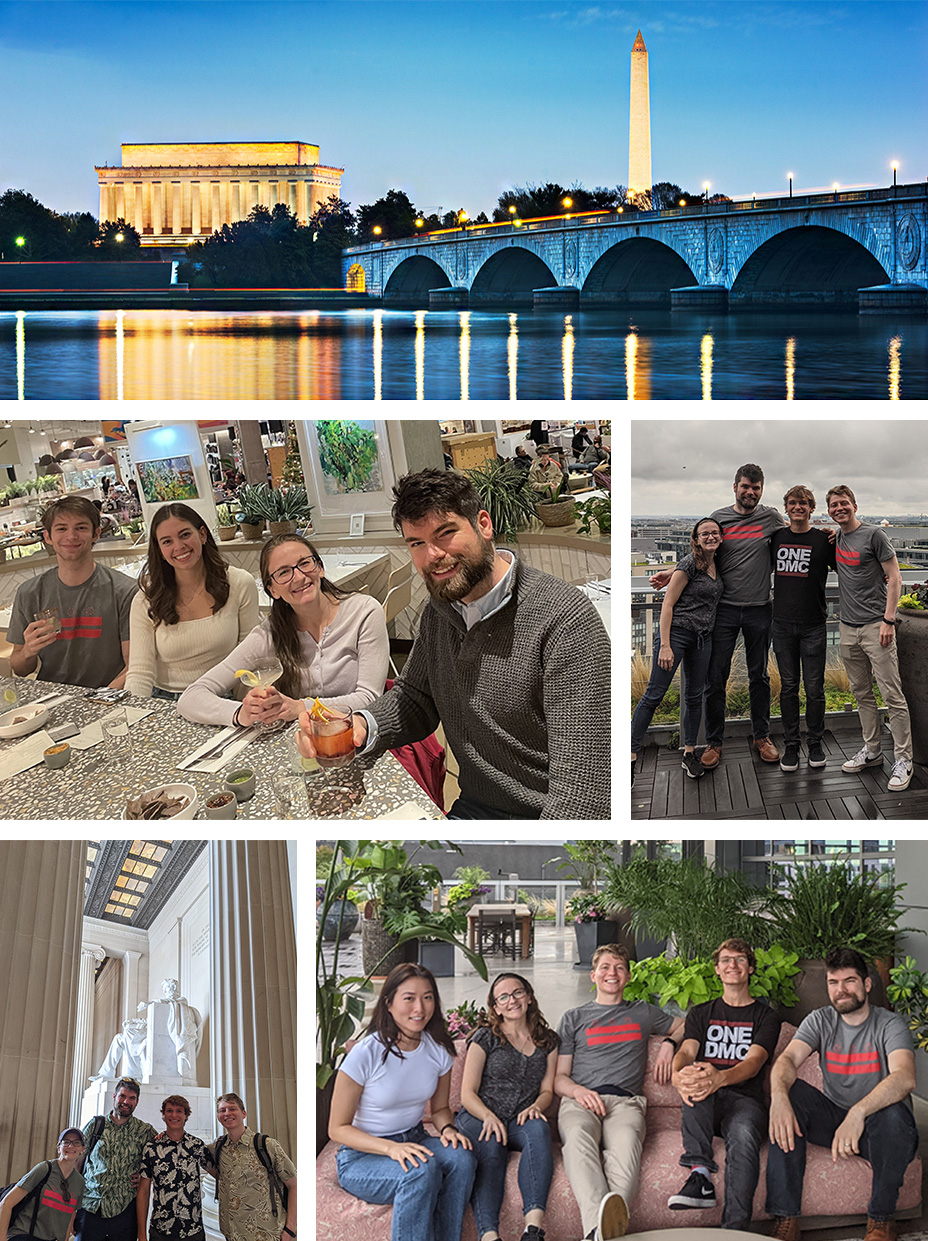 Washington D.C. Collage - Photos of DMCers in Washington and the Washington Office