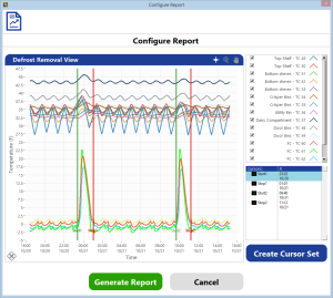 Report Configuration Screen