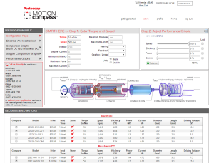 Portescap Interactive Product Catalog