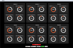 UI of Automotive Ignition OEE Calculations