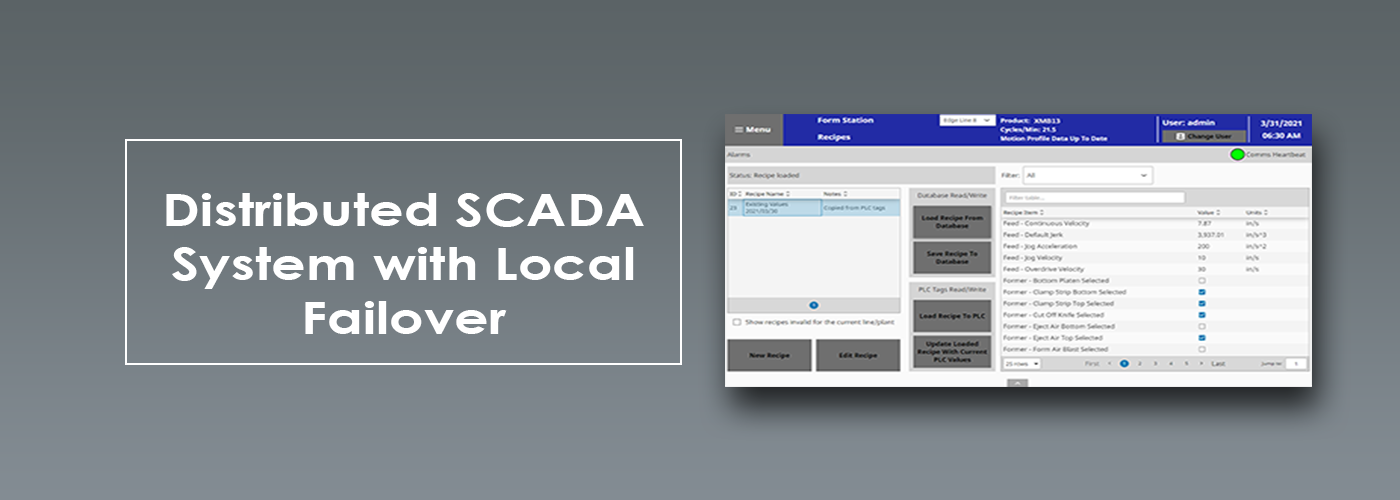 Distributed SCADA System with Local Failover