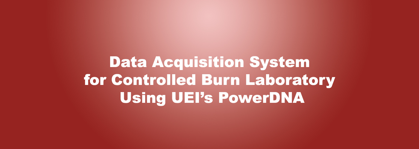 Data Acquisition System for Controlled Burn Lab