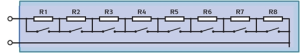 Relay - Resistor Chain