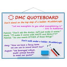 DMC Quote Board - December 2015
