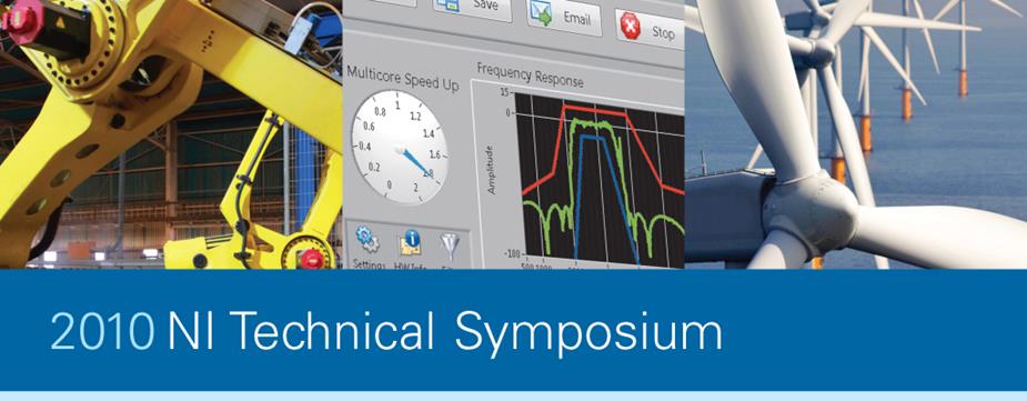 DMC exhibiting at the National Instruments Technical Symposium