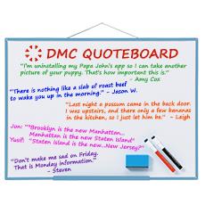 DMC Quote Board - May 2017