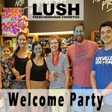 LUSH Welcome Party