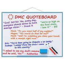 DMC Quote Board - April 2015