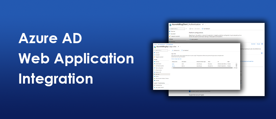 Configuring Azure AD Authentication for a React/ASP.NET Core 5.0 Web App: Part One