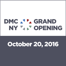 Celebrate DMC New York's Grand Opening on Oct. 20