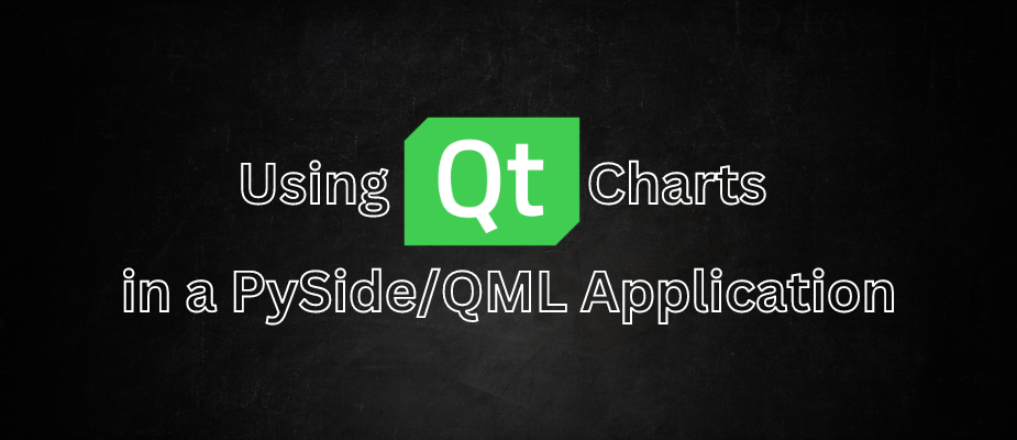 Using QtCharts in a PySide/QML Application
