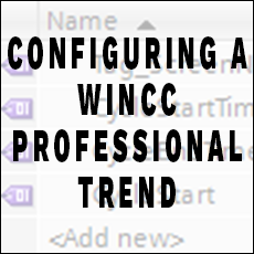 Configuring a WinCC Professional Trend to Update Start and End Times based on DateTime Tags