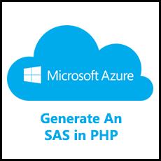 Generating an Azure Shared Access Signature in PHP