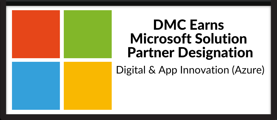 DMC Earns Microsoft Solution Partner Designation for Digital & App Innovation (Azure)
