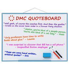 DMC Quote Board - February 2016