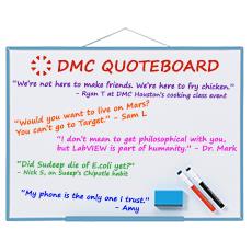 DMC Quote Board - March 2016