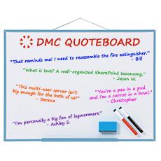 DMC Quote Board - August 2017
