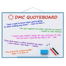 DMC Quote Board - October 2017