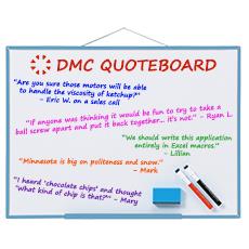 DMC Quote Board - November 2017