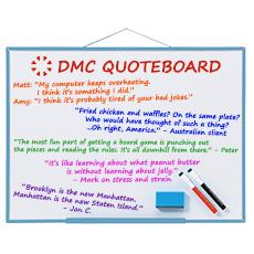 DMC Quote Board - December 2017