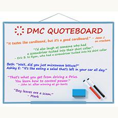 DMC Quote Board - February 2018