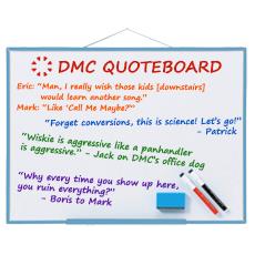 DMC Quote Board - May 2014