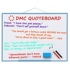 DMC Quote Board - August 2014