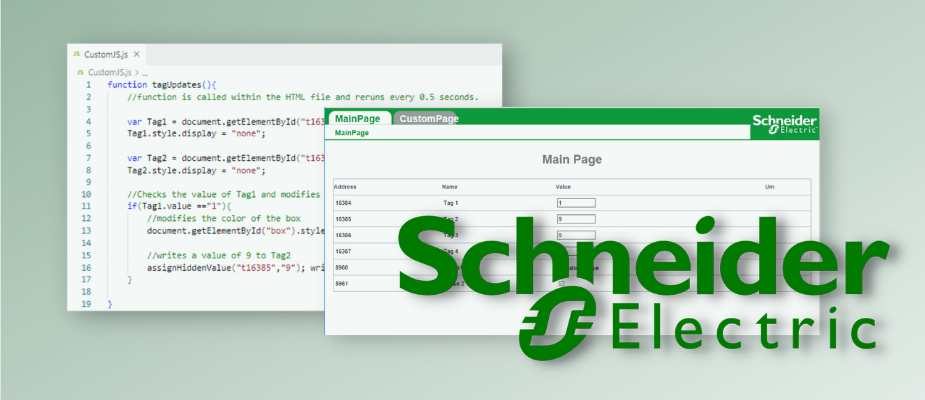 How to Create Custom HTML Pages with Dynamic Tags in Schneider Electric’s EcoStruxure ME