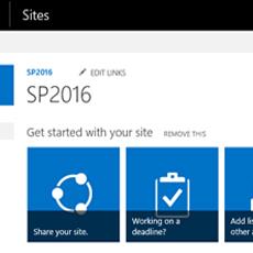 SharePoint Server 2016 IT Preview
