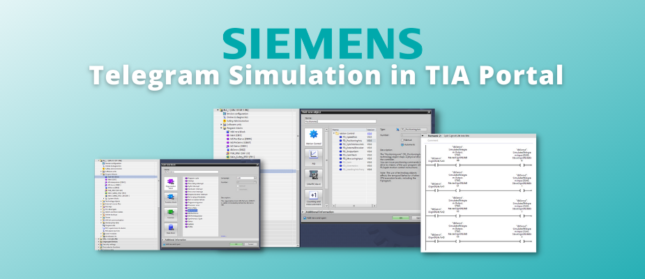 Siemens Telegram Simulation in TIA Portal