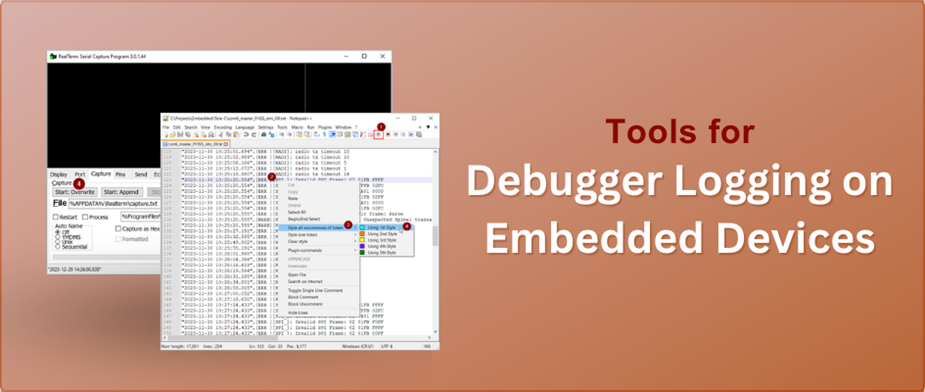 Tools for Debugger Logging on Embedded Devices