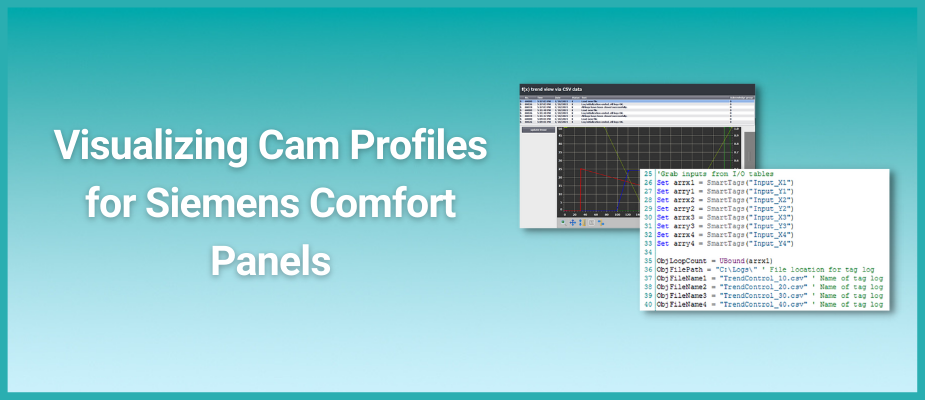 Visualizing Cam Profiles for Siemens Comfort Panels
