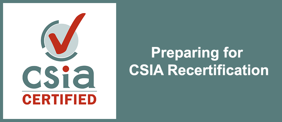 DMC is Preparing for CSIA Recertification