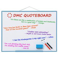 DMC Quote Board - April 2018