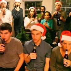 DMC Boston's Silent Night Beer Bottle Christmas Carol
