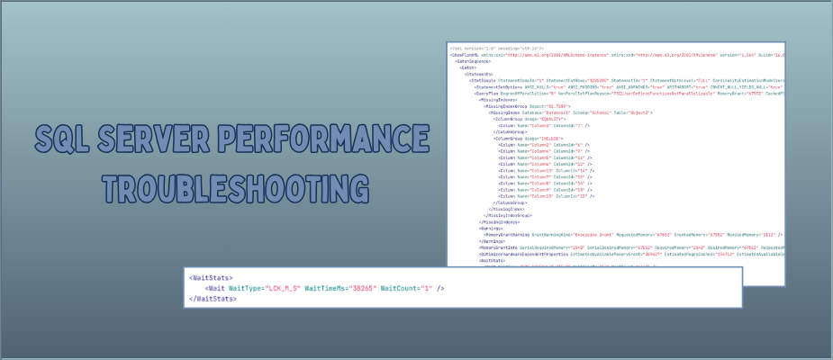 SQL Server Performance Troubleshooting