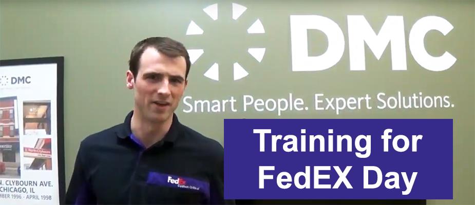 Training for FedEx Day at DMC