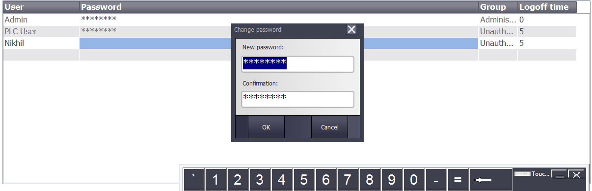 Touch card to RFID reader to populate password field